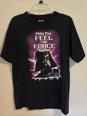 Vtg 1996 Men’s Star Wars Trilogy Feel the Force Tee Shirt Single Stitch Large
